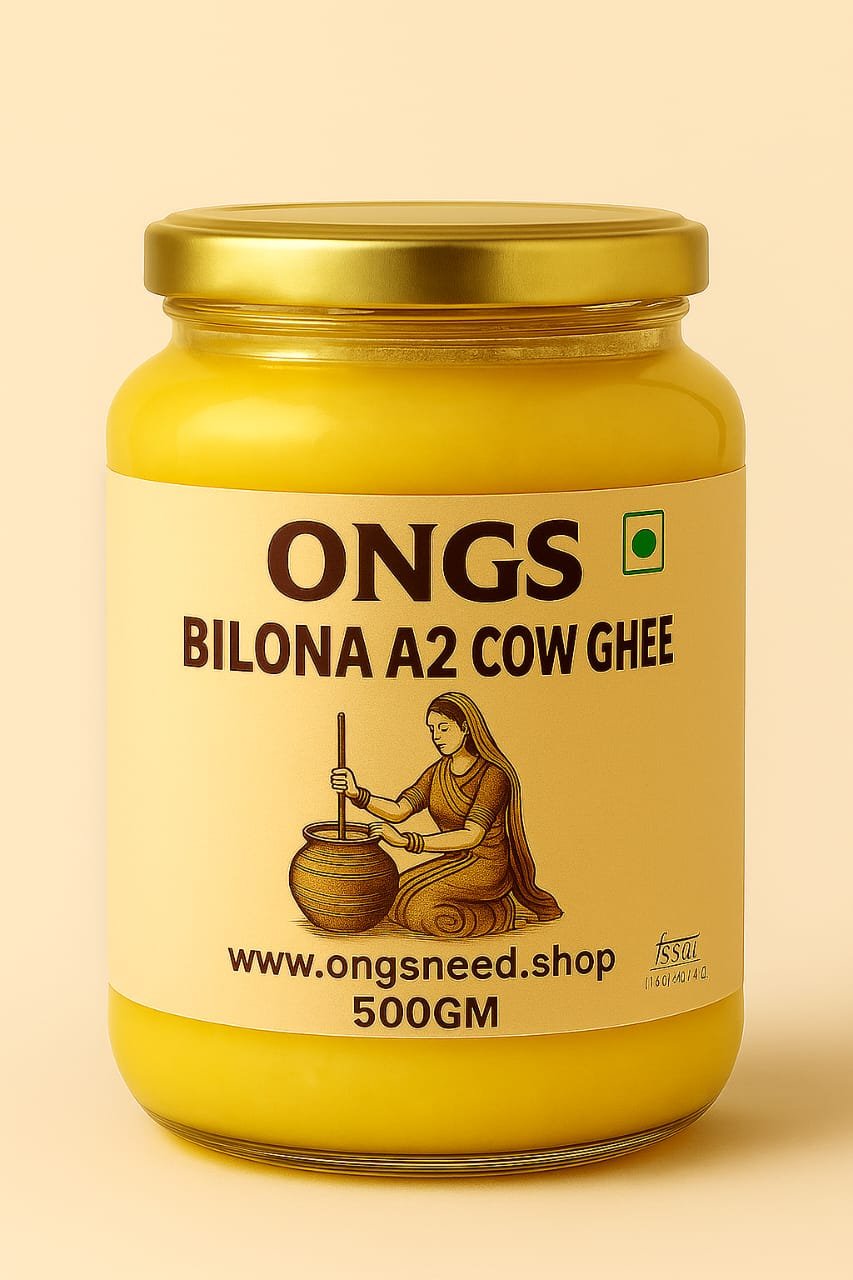 Pure Desi Cow A2 Bilona Ghee | Hand-Churned (Organic)